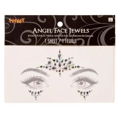 Spirit Halloween Angel Gem Face Decal -HALLOWEEN COSTUMES Sales Store 01443829 b