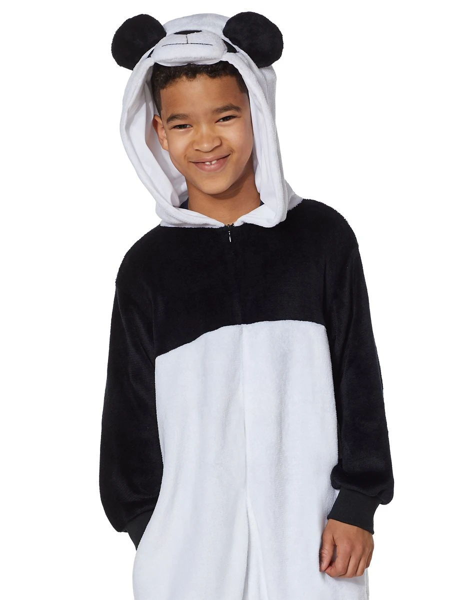 Spirit Halloween Kids Panda One-Piece Costume 4 Spirit Halloween Kids Panda One-Piece Costume - Image 2