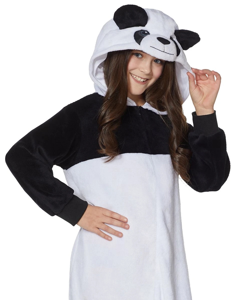 Spirit Halloween Kids Panda One-Piece Costume 6 Spirit Halloween Kids Panda One-Piece Costume - Image 4