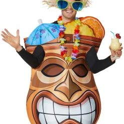 Spirit Halloween Adult Tiki Man Costume 7 Spirit Halloween Adult Tiki Man Costume -HALLOWEEN COSTUMES Sales Store 01445741 c