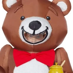 Spirit Halloween Kids Teddy Bear Inflatable Costume -HALLOWEEN COSTUMES Sales Store 01446020 c