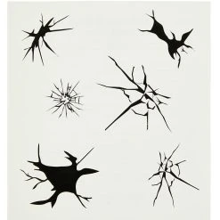 Spirit Halloween Broken Doll Temporary Tattoos -HALLOWEEN COSTUMES Sales Store 01446301 d