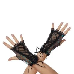 Spirit Halloween Sparkle Witch Gloves