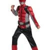 Spirit Halloween Kids Red Beast Morphers Ranger Costume - Power Rangers -HALLOWEEN COSTUMES Sales Store 01447366 a