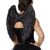 Spirit Halloween Black Fallen Angel Wings 2 Spirit Halloween Black Fallen Angel Wings -HALLOWEEN COSTUMES Sales Store 01447820 a