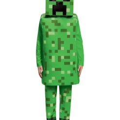 Spirit Halloween Kids Creeper Costume Deluxe - Minecraft