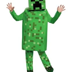 Spirit Halloween Kids Creeper Costume Deluxe - Minecraft 7 Spirit Halloween Kids Creeper Costume Deluxe - Minecraft -HALLOWEEN COSTUMES Sales Store 01448034 c