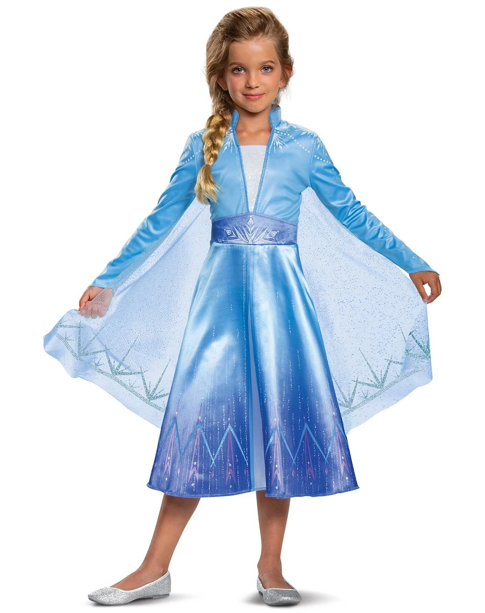 Spirit Halloween Kids Elsa Costume Deluxe - Frozen 2 3 Spirit Halloween Kids Elsa Costume Deluxe - Frozen 2