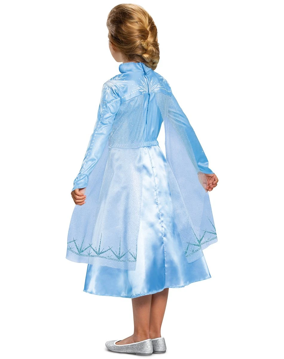 Spirit Halloween Kids Elsa Costume Deluxe - Frozen 2 4 Spirit Halloween Kids Elsa Costume Deluxe - Frozen 2 - Image 2