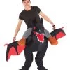 Spirit Halloween Adult Piggyback Dragon Inflatable Costume -HALLOWEEN COSTUMES Sales Store 01449594 a