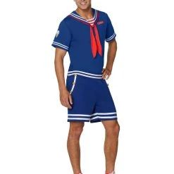 Spirit Halloween Adult Steve Scoops Ahoy Costume - Stranger Things