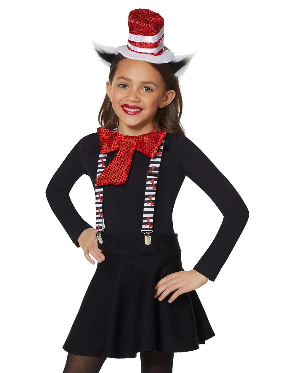 Spirit Halloween Kids Cat In the Hat Deluxe Costume Kit - Dr. Seuss 3 Spirit Halloween Kids Cat In the Hat Deluxe Costume Kit - Dr. Seuss