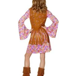 Spirit Halloween Kids Groovy Gal Hippie Costume -HALLOWEEN COSTUMES Sales Store 01451293 b