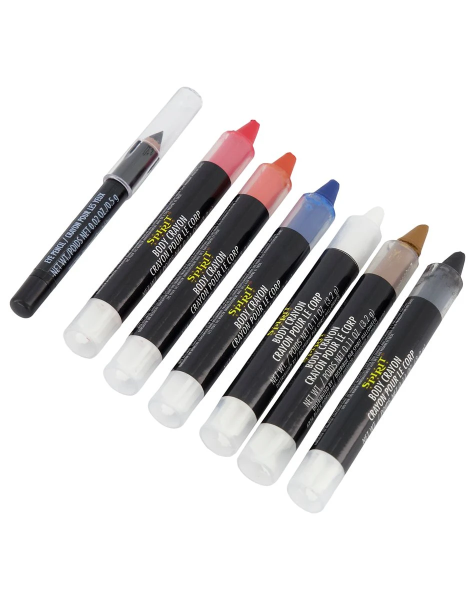 Spirit Halloween Scarecrow Makeup Kit 3 Spirit Halloween Scarecrow Makeup Kit