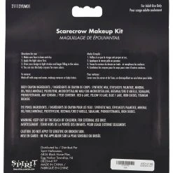 Spirit Halloween Scarecrow Makeup Kit 7 Spirit Halloween Scarecrow Makeup Kit -HALLOWEEN COSTUMES Sales Store 01451970 c