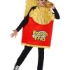 Spirit Halloween Kids French Fries Costume -HALLOWEEN COSTUMES Sales Store 01452093 a