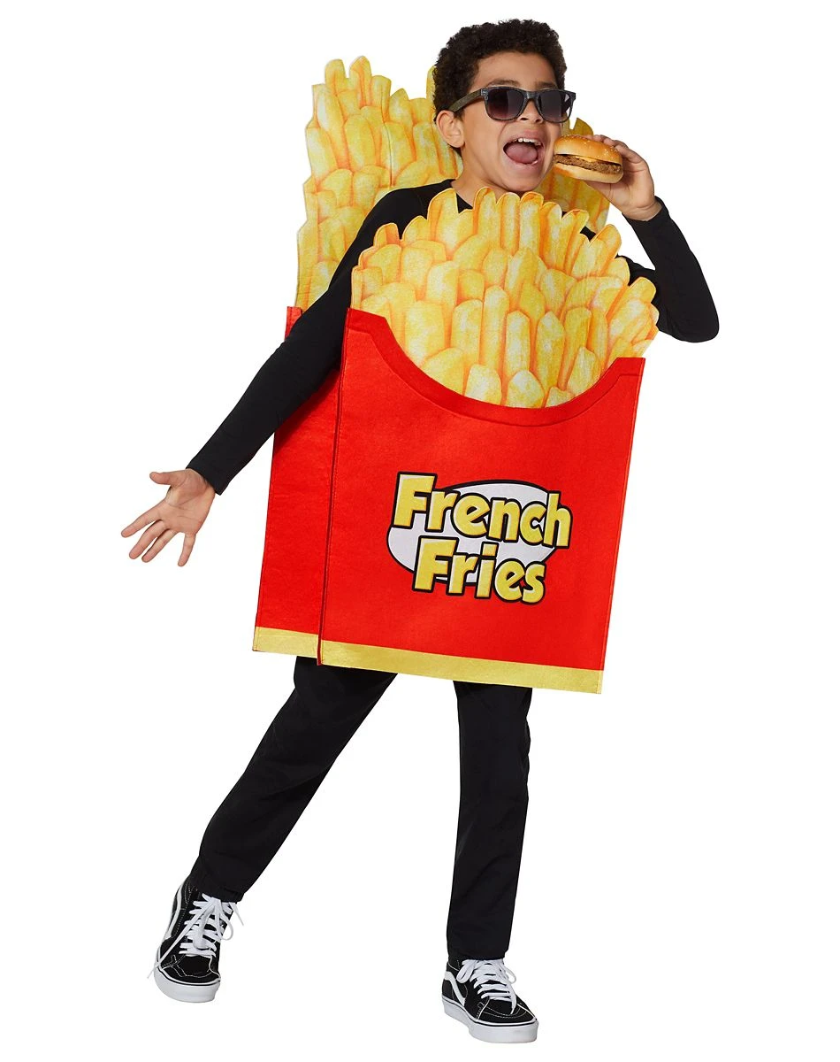 Spirit Halloween Kids French Fries Costume 3 Spirit Halloween Kids French Fries Costume