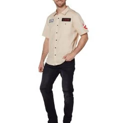 Spirit Halloween Ghostbusters Work Shirt -HALLOWEEN COSTUMES Sales Store 01452705 c