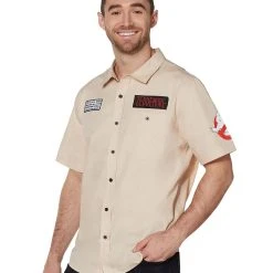 Spirit Halloween Ghostbusters Work Shirt -HALLOWEEN COSTUMES Sales Store 01452705 h