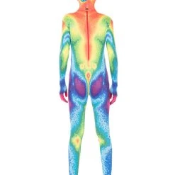 Spirit Halloween Kids Infrared Skin Suit Costume -HALLOWEEN COSTUMES Sales Store 01453364 b