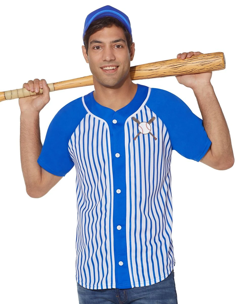 Spirit Halloween Male Baseball Jersey 3 Spirit Halloween Male Baseball Jersey