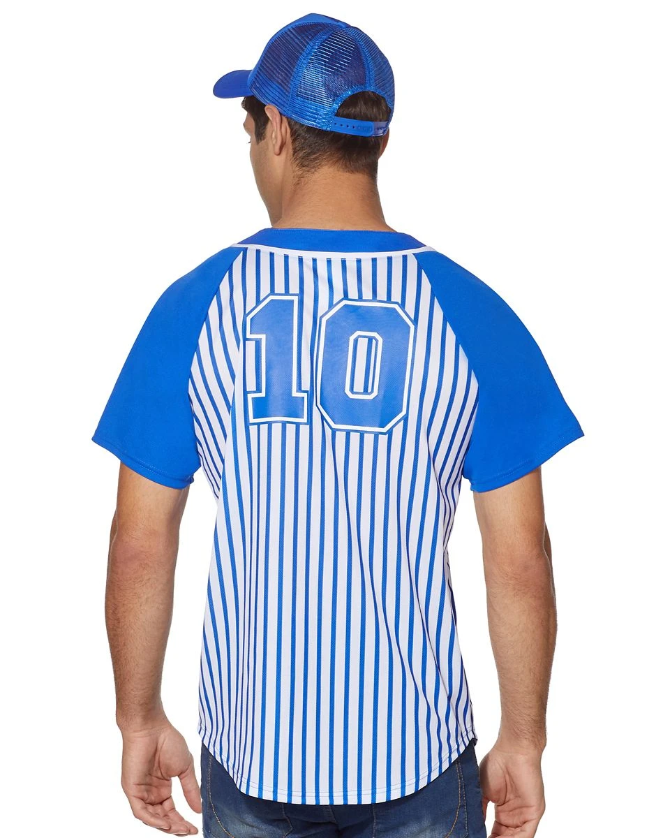 Spirit Halloween Male Baseball Jersey 4 Spirit Halloween Male Baseball Jersey - Image 2