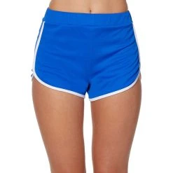 Spirit Halloween Female Blue and White Athletic Shorts