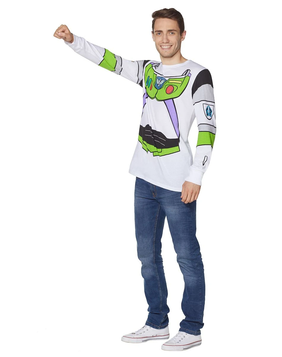 Spirit Halloween Buzz Lightyear T Shirt - Toy Story 5 Spirit Halloween Buzz Lightyear T Shirt - Toy Story - Image 3