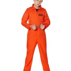 Spirit Halloween Kids Escaped Convict Costume