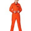 Spirit Halloween Kids Escaped Convict Costume -HALLOWEEN COSTUMES Sales Store 01456821 a