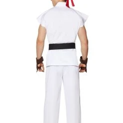 Spirit Halloween Adult Ryu Costume - Street Fighter -HALLOWEEN COSTUMES Sales Store 01457209 b