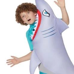 Spirit Halloween Kids 3D Shark Bite Costume 5 Spirit Halloween Kids 3D Shark Bite Costume -HALLOWEEN COSTUMES Sales Store 01457415 c
