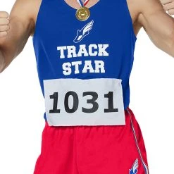 Spirit Halloween Adult Old School Track Suit 8 Spirit Halloween Adult Old School Track Suit -HALLOWEEN COSTUMES Sales Store 01457670 c