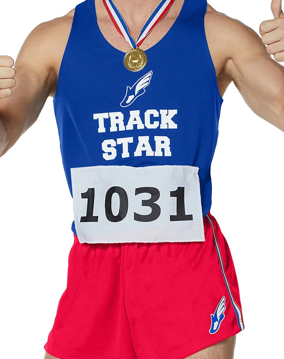 Spirit Halloween Adult Old School Track Suit 5 Spirit Halloween Adult Old School Track Suit - Image 3