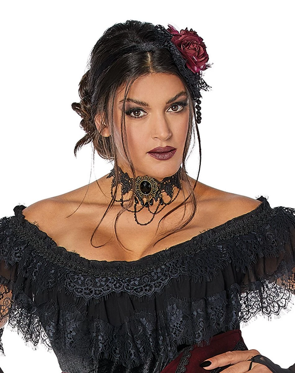 Spirit Halloween Adult Victorian Vampiress Costume - The Signature Collection 4 Spirit Halloween Adult Victorian Vampiress Costume - The Signature Collection - Image 2