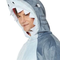 Spirit Halloween Adult Shark Union Suit 7 Spirit Halloween Adult Shark Union Suit -HALLOWEEN COSTUMES Sales Store 01459528 c