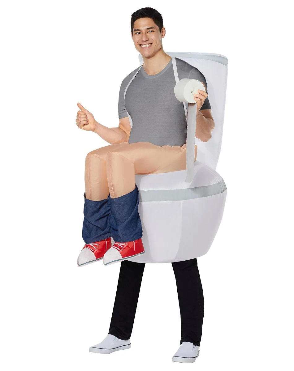 Spirit Halloween Adult Party Pooper Inflatable Costume 3 Spirit Halloween Adult Party Pooper Inflatable Costume