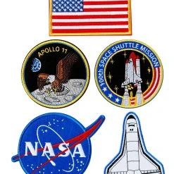Spirit Halloween NASA Patch Set