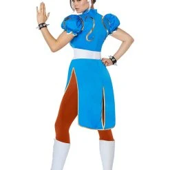 Spirit Halloween Adult Chun Li Costume - Street Fighter -HALLOWEEN COSTUMES Sales Store 01460948 b