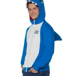 Spirit Halloween Adult Daddy Shark Costume Hoodie - Baby Shark