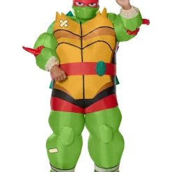 Spirit Halloween Kids Raphael Inflatable Costume - Rise of the TMNT