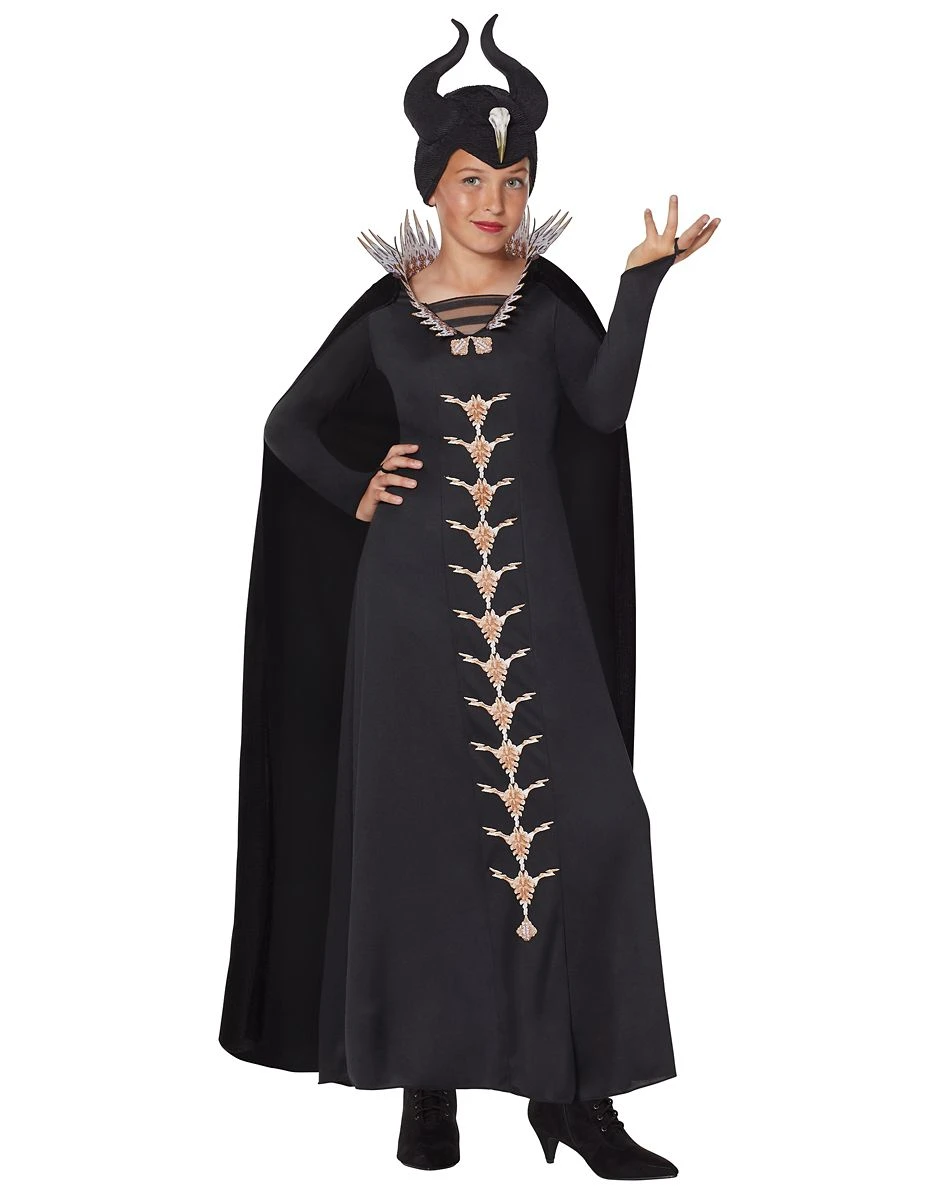 Spirit Halloween Kids Maleficent Costume - Disney 3 Spirit Halloween Kids Maleficent Costume - Disney