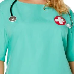 Spirit Halloween Adult ER Surgeon Plus Size Costume -HALLOWEEN COSTUMES Sales Store 01463249 f