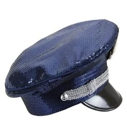 Spirit Halloween Sequin Police Hat -HALLOWEEN COSTUMES Sales Store 01463363 c
