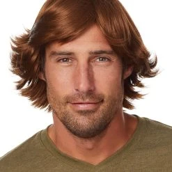 Spirit Halloween Brunette Shag Wig