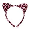 Spirit Halloween Pink Leopard Print Ears -HALLOWEEN COSTUMES Sales Store 01466390 a