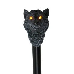 Spirit Halloween Light Up LED Wolf Staff -HALLOWEEN COSTUMES Sales Store 01466622 b