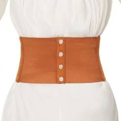 Spirit Halloween Suede Waist Cincher