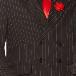 Spirit Halloween Adult Gangster Suit Plus Size Costume -HALLOWEEN COSTUMES Sales Store 01469386 c