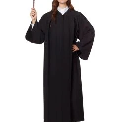 Spirit Halloween Adult Judge Robe Costume -HALLOWEEN COSTUMES Sales Store 01469659 c